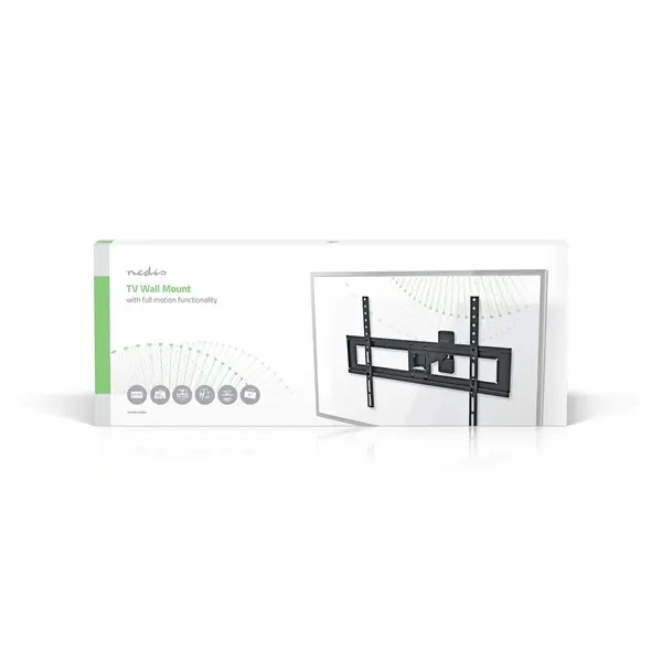 Nedis TVWM1450BK LCD TV / monitor tartó konzol 3d, minden irányban mozgatható, súly: 35 kg, dönthető, forgatható – 3. kép