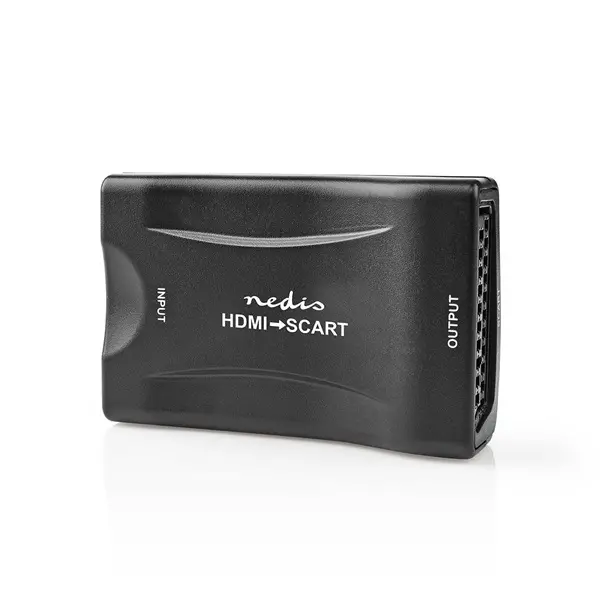Nedis VCON3461BK (converter) videó konverter, HDMI bemenet, SCART kimenet 1080p – 2. kép