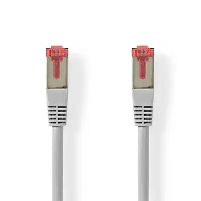 Nedis CCGL85220GY20 UTP / FTP Cat6 patch kábel, RJ45 aranyozott érintkezők, 10/100/1000 Mbit/s, hossz 2m – 2. kép