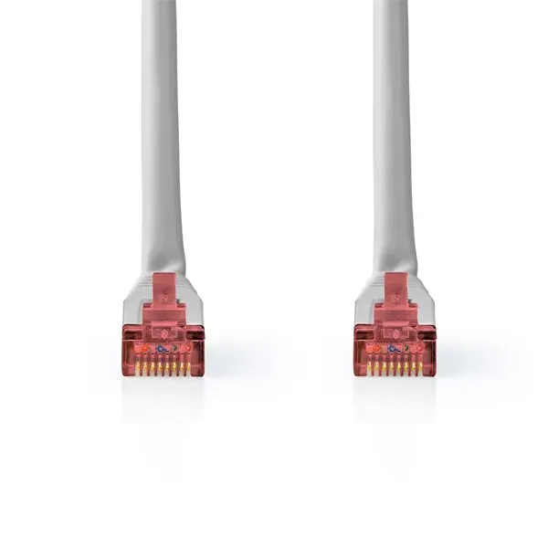 Nedis CCGL85220GY100 UTP / FTP Cat6 patch kábel, RJ45 aranyozott érintkezők, 10/100/1000 Mbit/s, hossz 10m – 3. kép