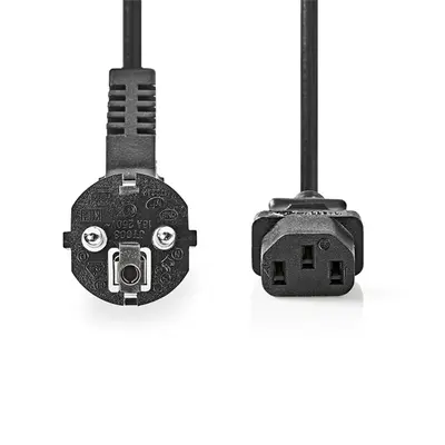 Nedis CEGL10000BK30 tápkábel IEC-320-C13, 3 x 1mm, hossz 3m – 2. kép