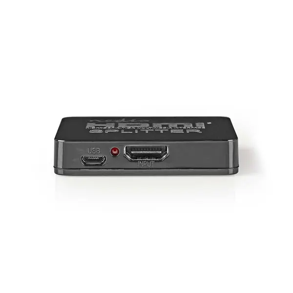 Nedis VSPL34002BK HDMI splitter, 1 x HDMI be - 2 x HDMI ki, HDMI1.4 (4K 30Hz) – 2. kép