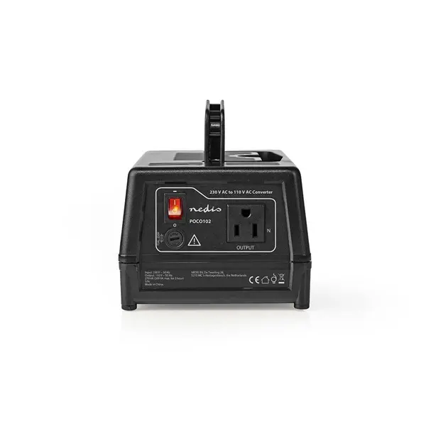 Nedis POCO102 tápegység, feszültség átalakító, konverter 230 V AC - 110V AC 300W, USA – 2. kép