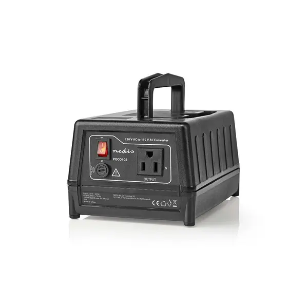 Nedis POCO102 tápegység, feszültség átalakító, konverter 230 V AC - 110V AC 300W, USA – 6. kép