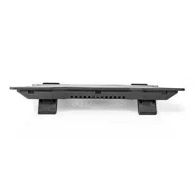 Nedis NBCR101BK notebook hűtő, 17", 125mm ventilátor, LED, zaj 15db – 2. kép
