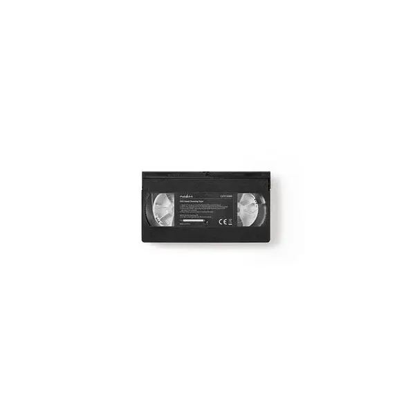 Nedis CLTP100BK fejtisztító szalag, VHS fejek, fekete