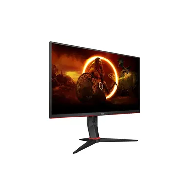 AOC Gaming 280Hz monitor 27" 27G2ZN3/BK, 1920x1080, 16:9, 300cd/m2, 0,5ms, 2xHDMI/DisplayPort, áll. mag. pivot – 2. kép