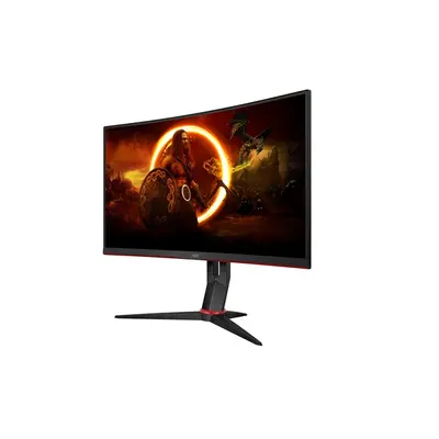 AOC Ívelt Gaming 280Hz monitor 27" C27G2Z3/BK, 1920x1080, 16:9, 300cd/m2, 0,5ms, HDMIx2/DisplayPort, állítható magasság – 2. kép