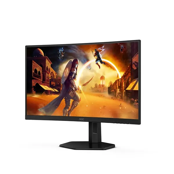 AOC Ívelt Gaming 280Hz monitor 27" C27G4ZXU, 1920x1080, 16:9, 300cd/m2, 0,3ms, HDMIx2/DisplayPort/USBx4 – 3. kép