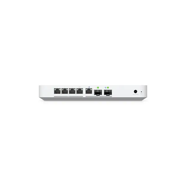 UBiQUiTi Vezetékes Router Gateway 4x2,5GbE + 1x10GbE + 1x10Gbit SFP+, Asztali - UXG-FIBER