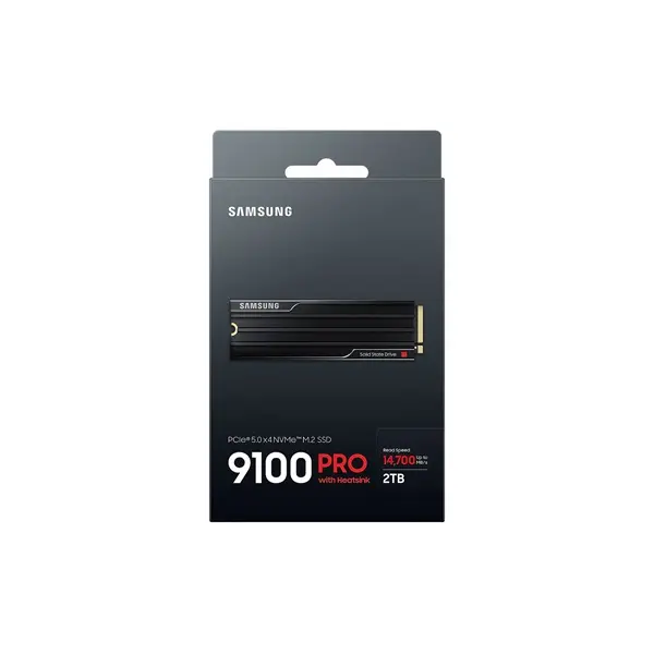 SAMSUNG 9100 PRO with Heatsink PCIe 5.0 NVMe™ M.2 SSD 2TB – 8. kép