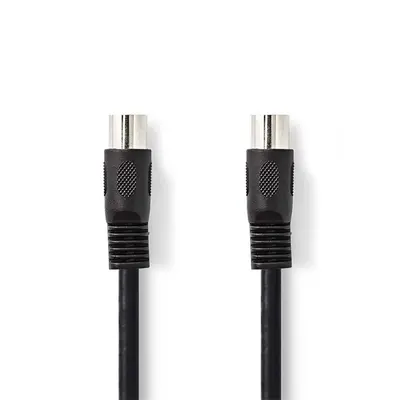 Nedis CAGL20000BK30 DIN audio kábel, DIN 5 tűs dugó, Nikkelezett, 3 m – 2. kép