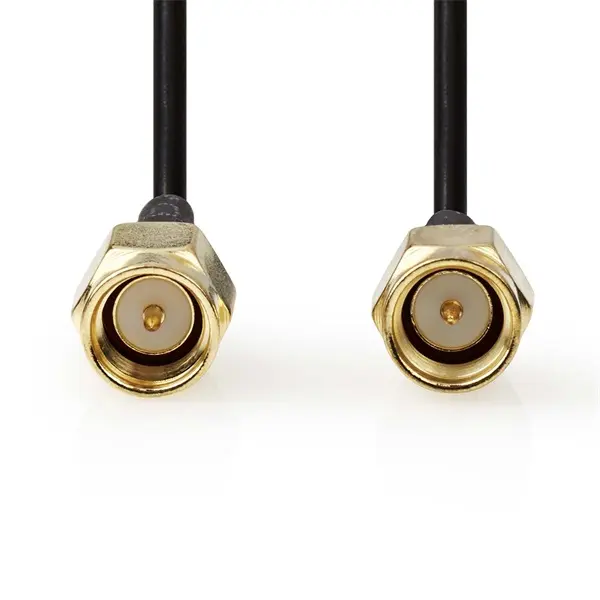 Nedis CSGL02000BK50 SMA kábel, aranyozott, 50 Ohm, árnyékolt, 5 m – 2. kép