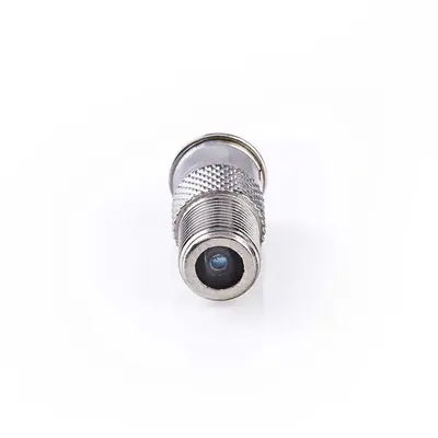 Nedis CSGP41956ME műholdas és antenna adapter, 10 db, F Férfi Gyors, F Nő, Nikkelezett, 75 Ohm, Egyenes, Fém, Ezüs – 2. kép