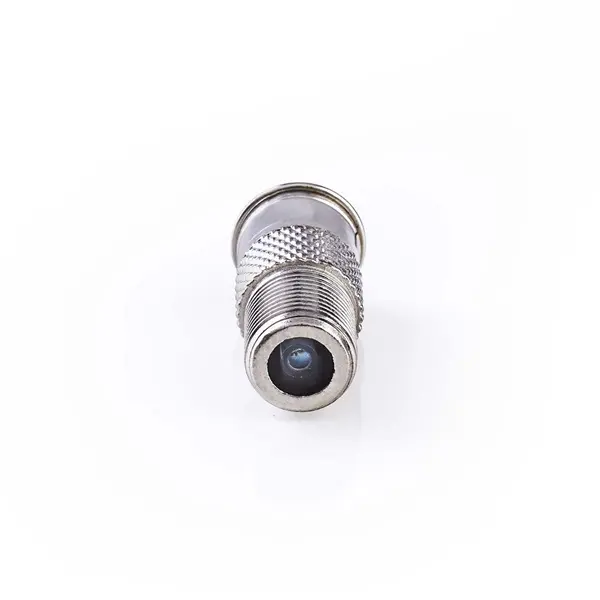 Nedis CSGP41956ME műholdas és antenna adapter, 10 db, F Férfi Gyors, F Nő, Nikkelezett, 75 Ohm, Egyenes, Fém, Ezüs – 2. kép