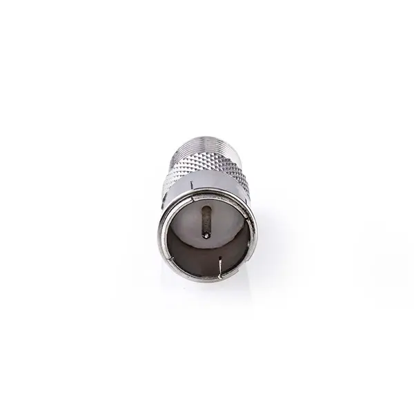 Nedis CSGP41956ME műholdas és antenna adapter, 10 db, F Férfi Gyors, F Nő, Nikkelezett, 75 Ohm, Egyenes, Fém, Ezüs – 3. kép