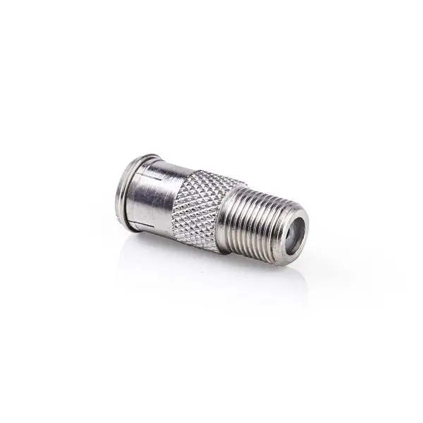 Nedis CSGP41956ME műholdas és antenna adapter, 10 db, F Férfi Gyors, F Nő, Nikkelezett, 75 Ohm, Egyenes, Fém, Ezüs – 4. kép