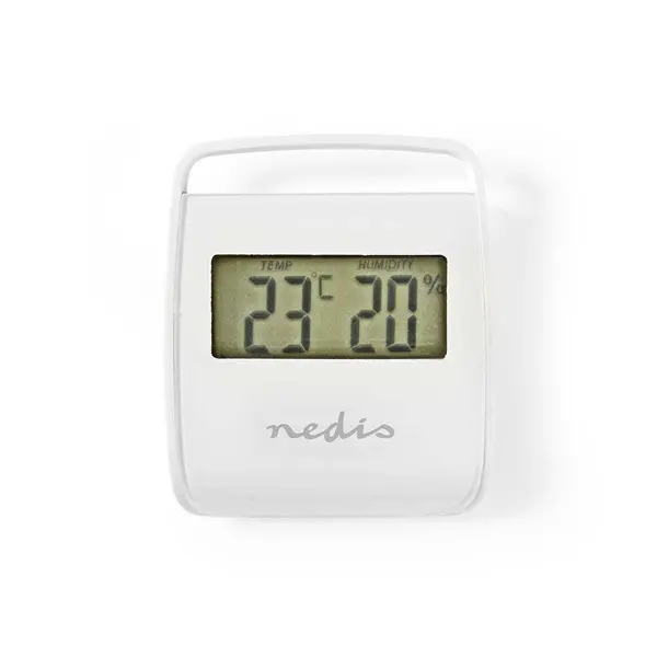 Digitális hőmérő WEST100WT, Beltéri, Beltéri hőmérséklet, Beltéri páratartalom, Fehér – 4. kép