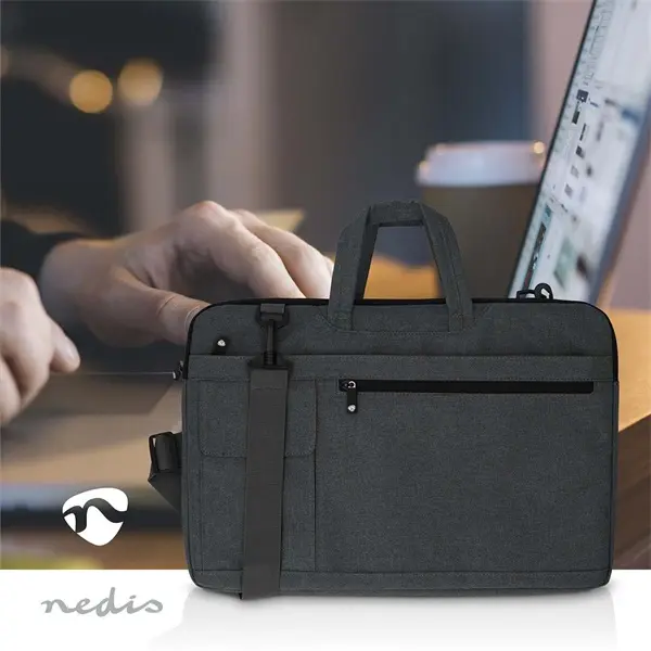 Nedis NBBG17150BK notebook / laptop táska 17 - 18" | Hordóöv | 8 rekesz | 30 mm | 320 mm | 460 mm – 4. kép