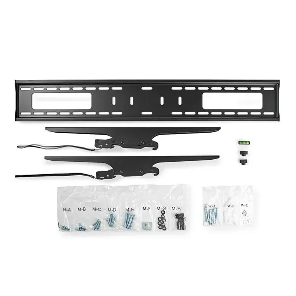 Nedis TVWM2170BK LCD TV / monitor fali tartó konzol, 60 - 100 " Max. teherbírás: 75 kg, dönthető: 5 ° – 5. kép