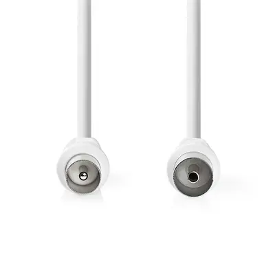 Nedis CSGL40000WT15 koax kábel, dugó - aljzat, 90 dB, 75 Ohm Dupla árnyékolás, 1,5m – 2. kép