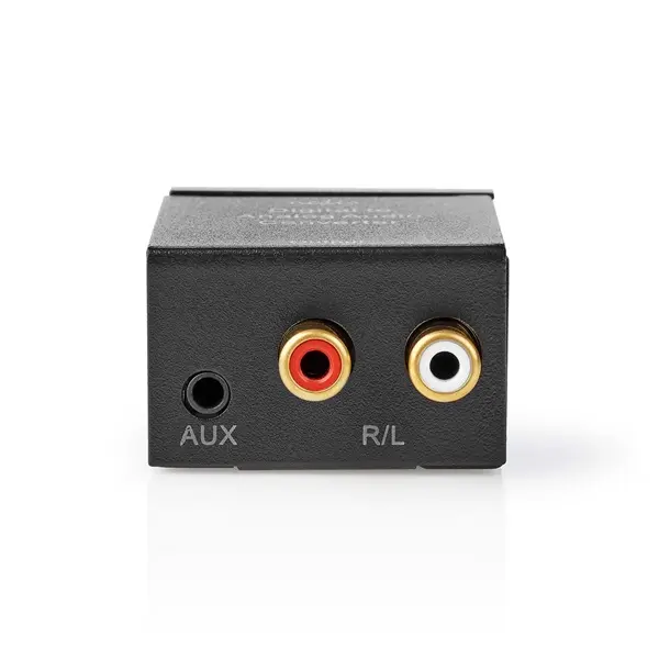 Nedis ACON2510BK digital - analóg konverter, digitális koax RCA bemenet - 2x RCA kimenet – 3. kép