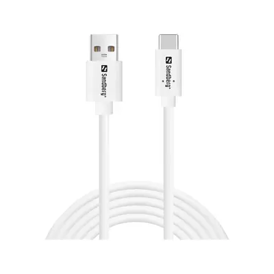SANDBERG Hálózati vezeték, USB-C > USB-A 2.0 2M SAVER
