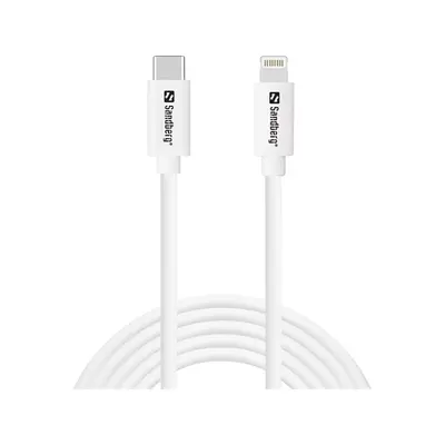 SANDBERG Töltőkábel, USB-C PD to Lightning FMI 2m