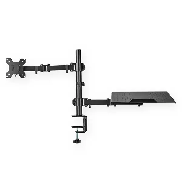 Nedis MMSISNB110BK asztali monitor tartó konzol és laptop állvány | 15-32" | 75x75 / 100x100 – 4. kép