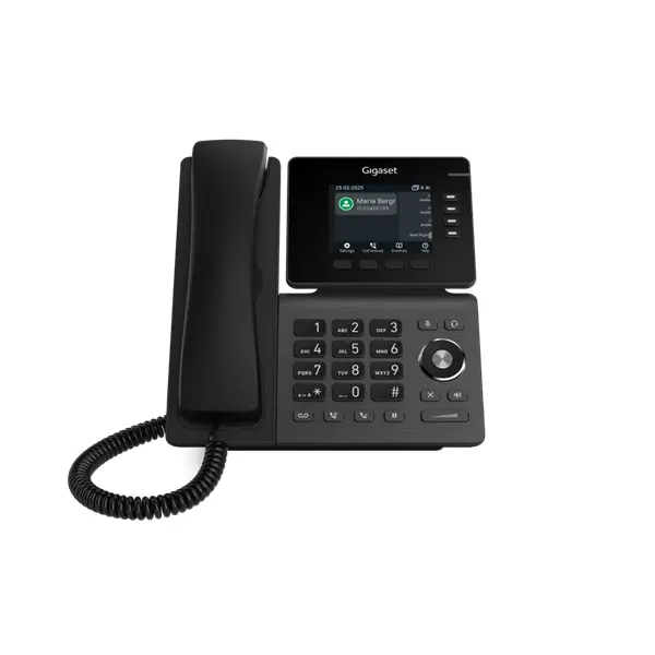 GIGASET P810B IP PRO IP asztali telefon, színes TFT kijelző, 4 funckiós LED billentyűk, HD hang, POE képes, Bluetooth – 3. kép