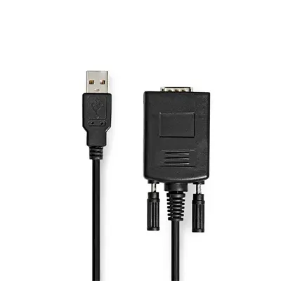 Nedis CCGW60852BK09, USB - RS232 (adapter) kábel, 0,9m – 2. kép