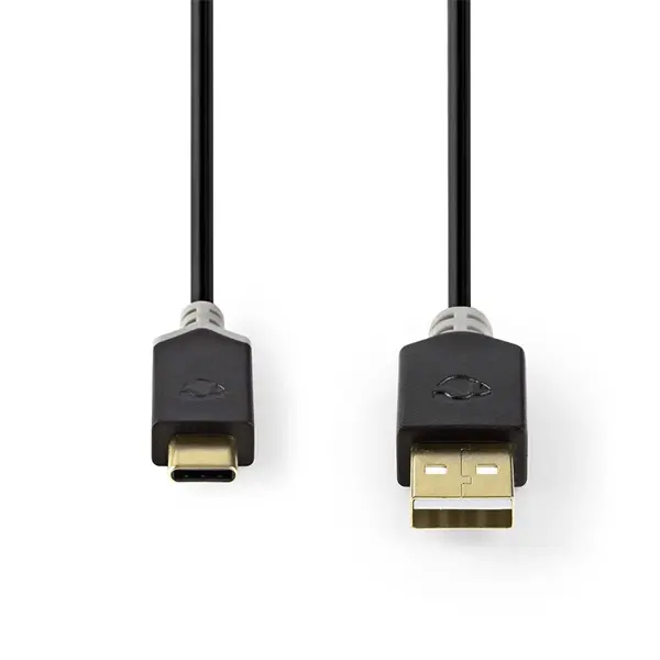 Nedis CCBW60600AT10 USB kábel, USB2.0 Gen 1, USB-A dugó - USB-C dugó, 60 W | 480 Mbps, 1 m – 2. kép