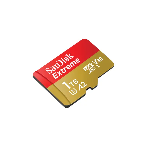 SANDISK 121590, SANDISK MICROSD EXTREME KÁRTYA 1TB, 190/130 MB/s, A2 C10 V30 UHS-I U3 – 2. kép