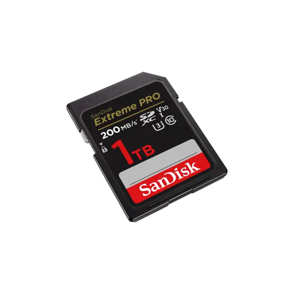 SANDISK 121599, SDXC EXT PRO KARTYA 1TB, 200/140 MB/s , UHS-I, Class 10, U3, V30 – 3. kép