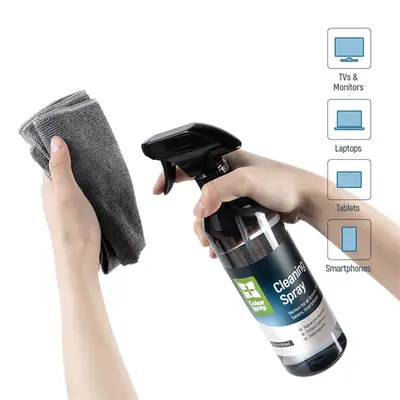 COLORWAY Tisztítószer készlet CW-5500, nagyméretű elektronikai készlet (550 ml és 2 mikroszálas) – 2. kép