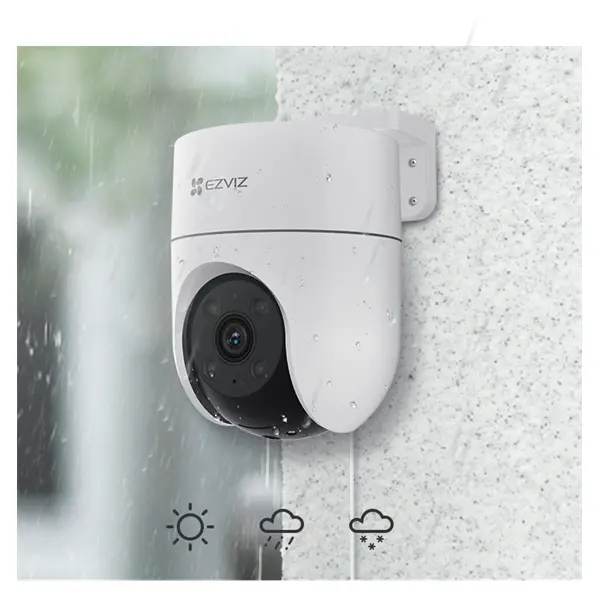 EZVIZ H8C SE 2K 3MP kültéri kamera, 360° panoráma kép, színes éjszakai látás, kétirányú beszéd, 512 GB – 2. kép