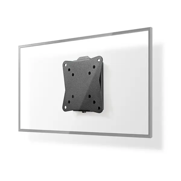 Nedis TVWM1010BK LCD TV / monitor fali tartó konzol, 13-27", max. teherbírás 30 kg, faltáv:20mm, acél