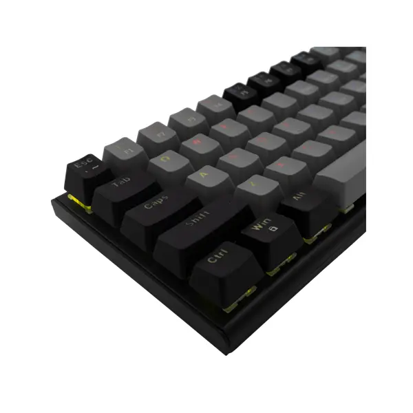 WHITE SHARK WAKIZASHI-2/G-B/R-HU, GK-002713V2/G-B/R-HU szürke/fekete, magyar, mechanikus gamer billentyűzet – 3. kép