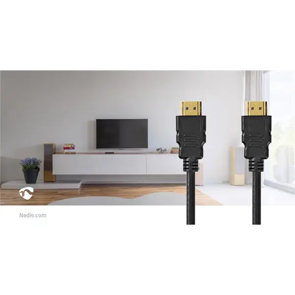 Nedis CVGL35000BK20 ultra HDMI 2.1 kábel, 8K@60Hz, 48 Gbps, 2 m – 4. kép
