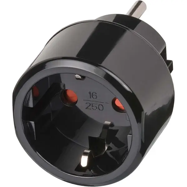 Nedis Brennenstuhl BN-1508550 travel, utazó adapter Európa aljzat - USA, Kanada, Japán, Mexiko, Dominika földelt dugó – 2. kép