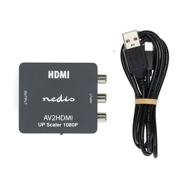 Nedis VCON3456AT (converter) videó konverter, 3 xRCA bemenet - HDMI kimenet 1080p, 1,65 Gbps – 6. kép