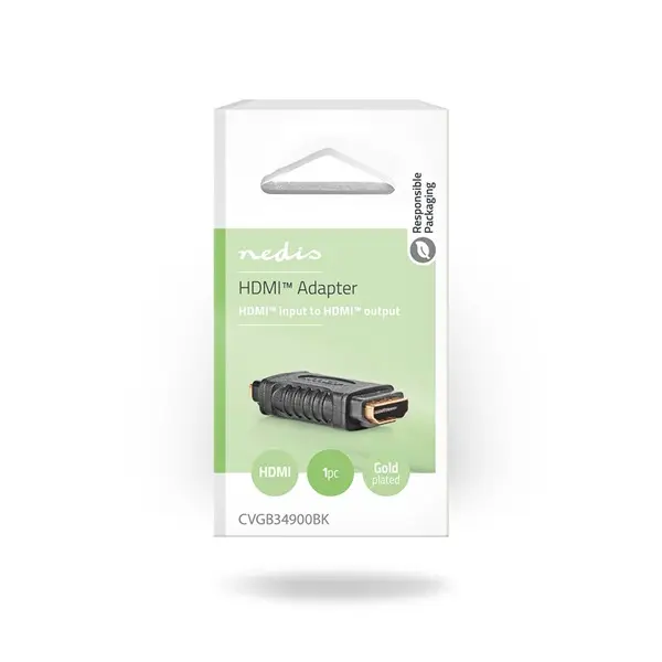 Nedis CVGB34900BK HDMI toldól, aranyozott csatlakozók – 6. kép