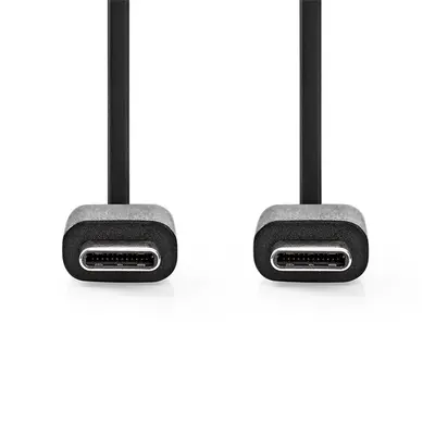 Nedis CCGL60700BK10 USB C - USB C (USB-C) kábel, USB2.0, 60W, hossz 1m – 2. kép