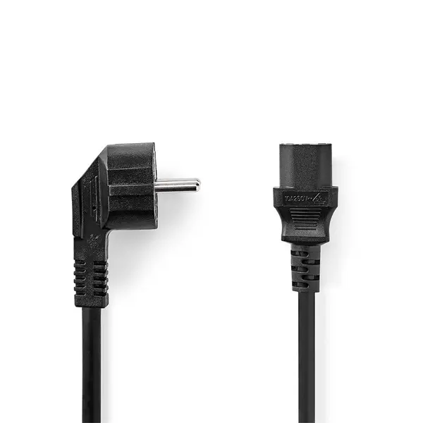 Nedis CEGL10015BK30 tápkábel IEC-320-C13, 3 x 1,5 mm, hossz 3m (IEC320-C13) – 2. kép