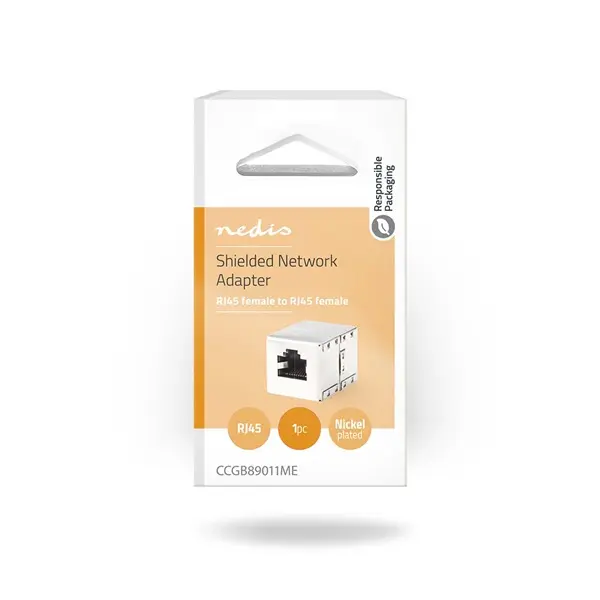Nedis CCGB89011ME Cat5e / Cat6, RJ45 UTP toldó, árnyékolt, fém – 3. kép