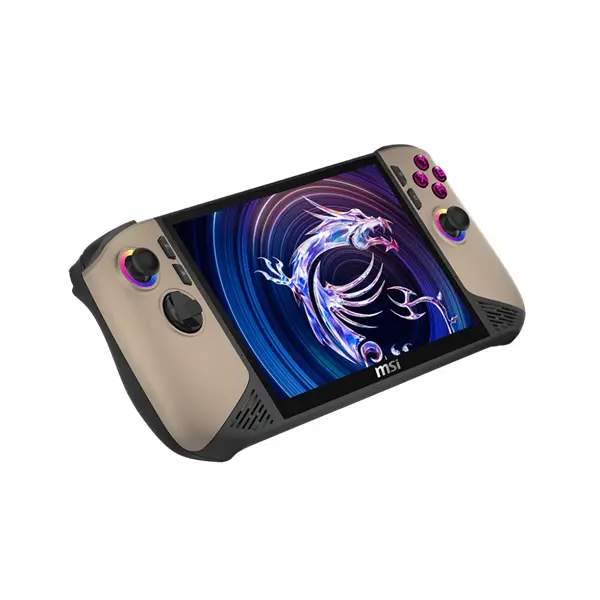 MSI Gaming Handheld Claw 8 AI+ A2VM-093HU, 8" FHD+, Ultra 7 258V, 32GB, 1TB, Win11H, Sandstorm/Black kézikonzol – 3. kép