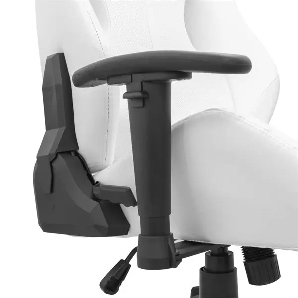 WHITE SHARK MONZA-W GAMER szék fehér, puha nyak és fej párna, lélegző felület, 120 kg- ig – 3. kép