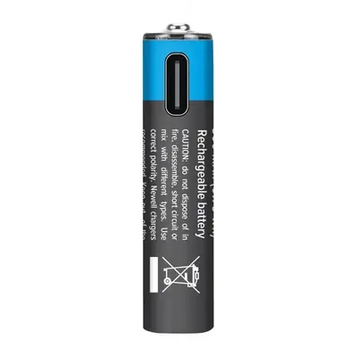 NEWELL USB-C 500 mikro elem akkumulátor, R3, AAA, 1,5 V, tartozék USB-A / USB-C kábel, 40 hónap garancia – 2. kép