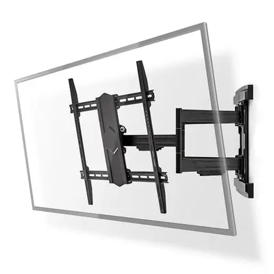 Nedis TVWM6570BK 43"- 100" LCD TV / monitor fali tartókonzol, maximum 70 kg, forgatható / dönthető, 3 forgáspont – 2. kép