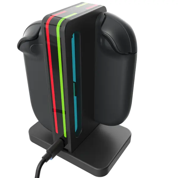 HYPERKIN Power Spire Nintendo Switch 2 Joy-Con Töltőállvány, Fekete